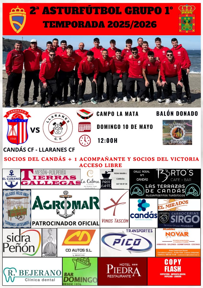 J33 · Candás CF vs Llaranes CF