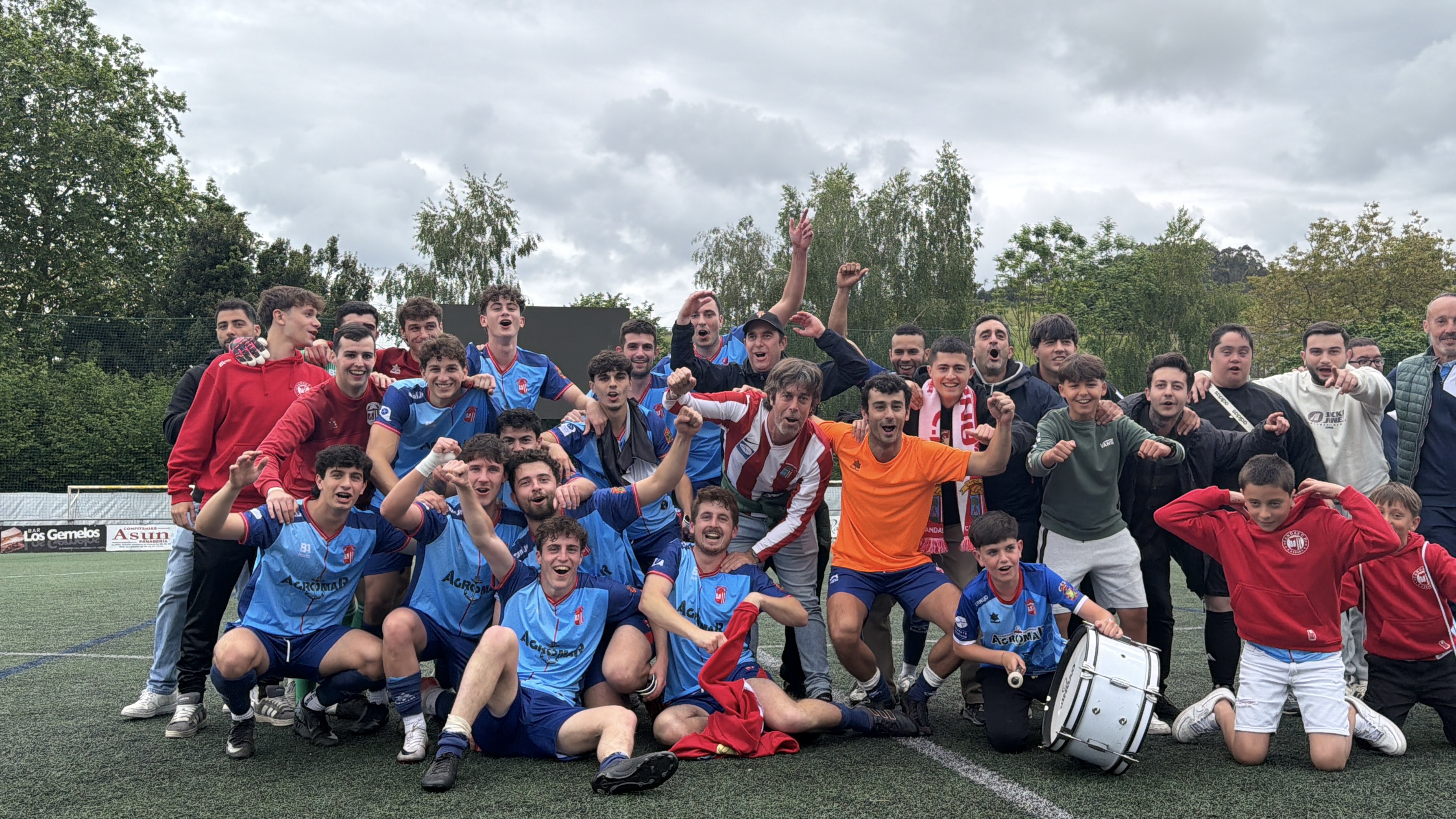 At. Camocha 2-3 Candas CF · Jornada 34