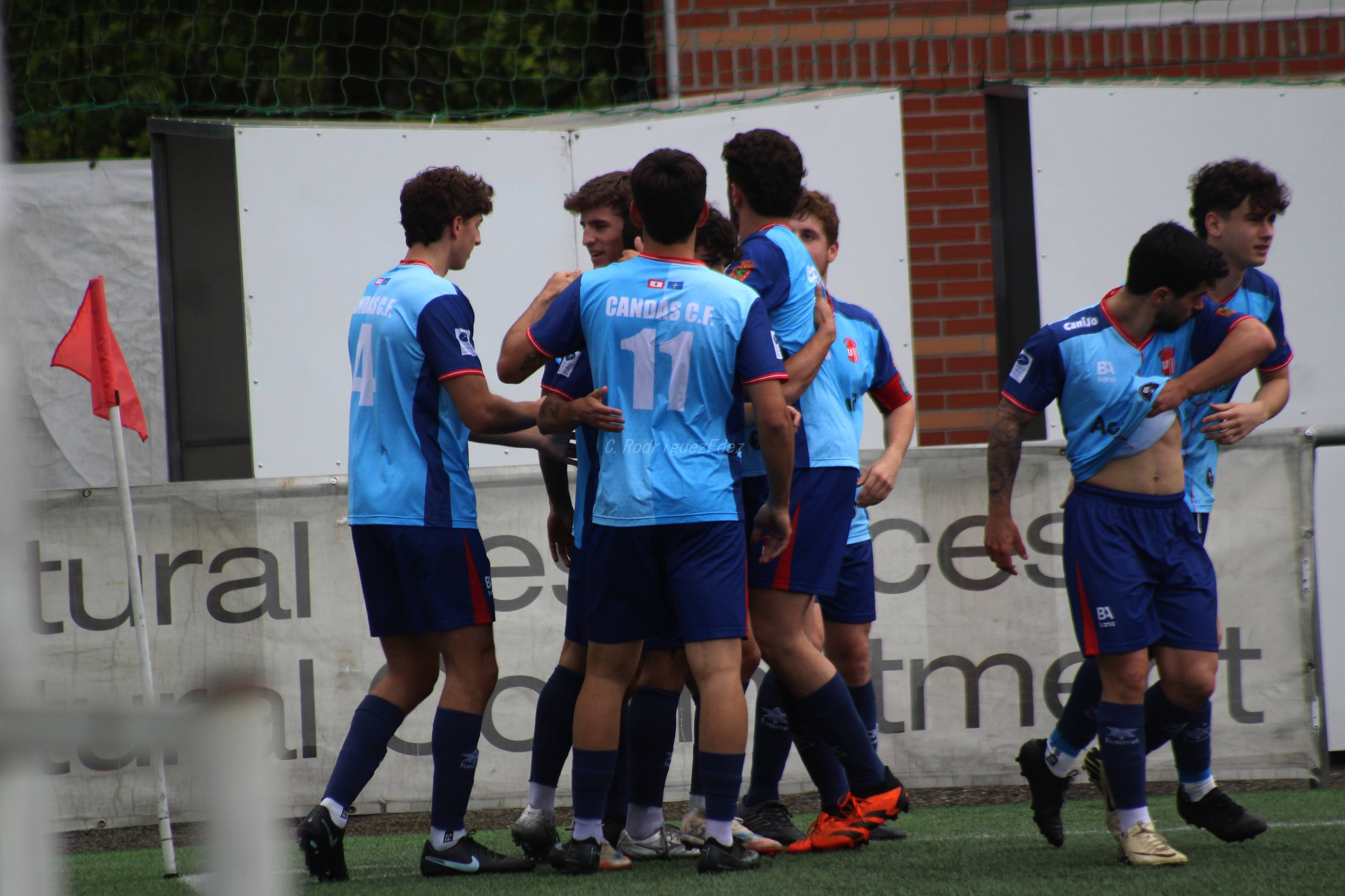 At. Camocha 2-3 Candas CF · Jornada 34