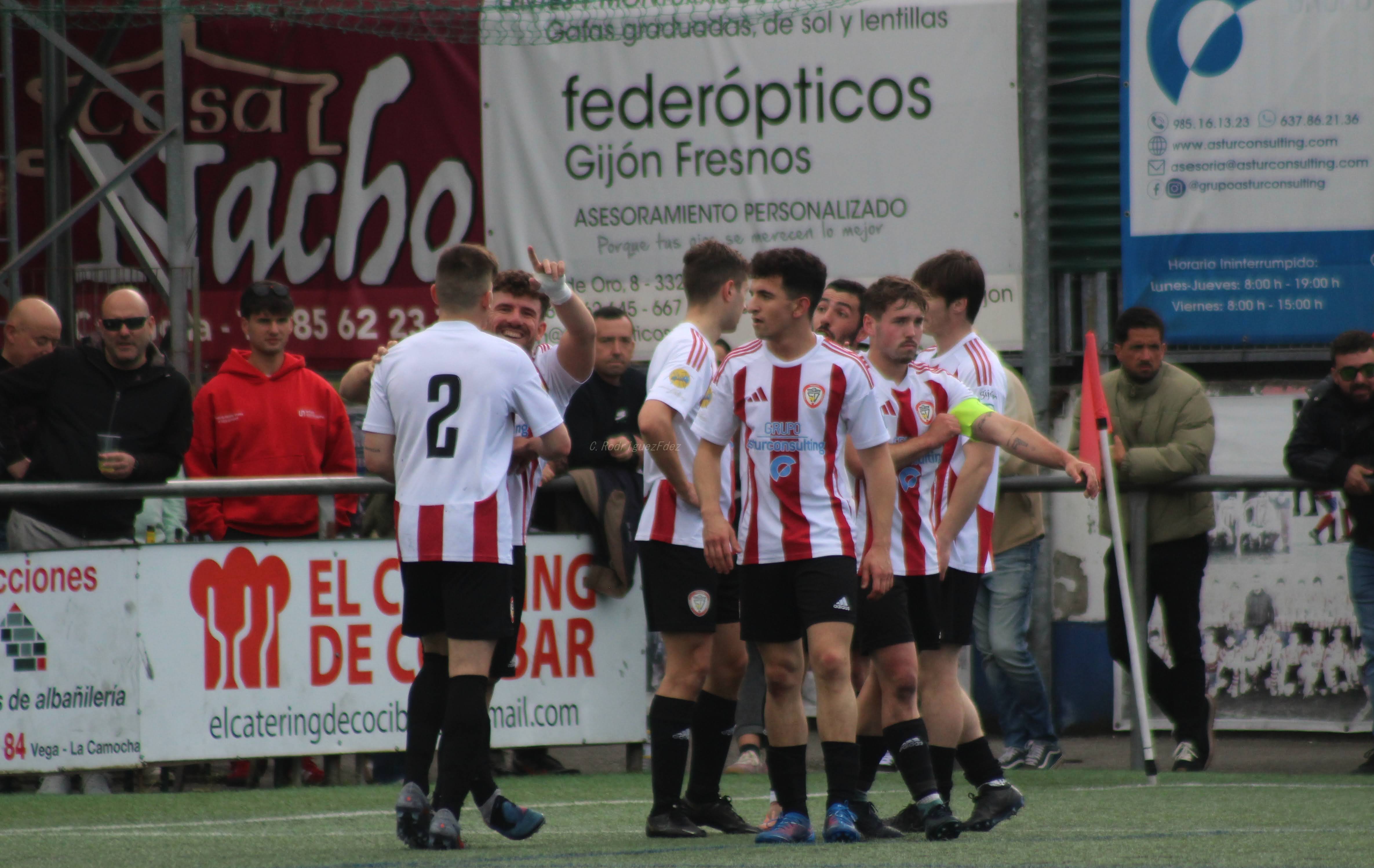 At. Camocha 2-3 Candas CF · Jornada 34