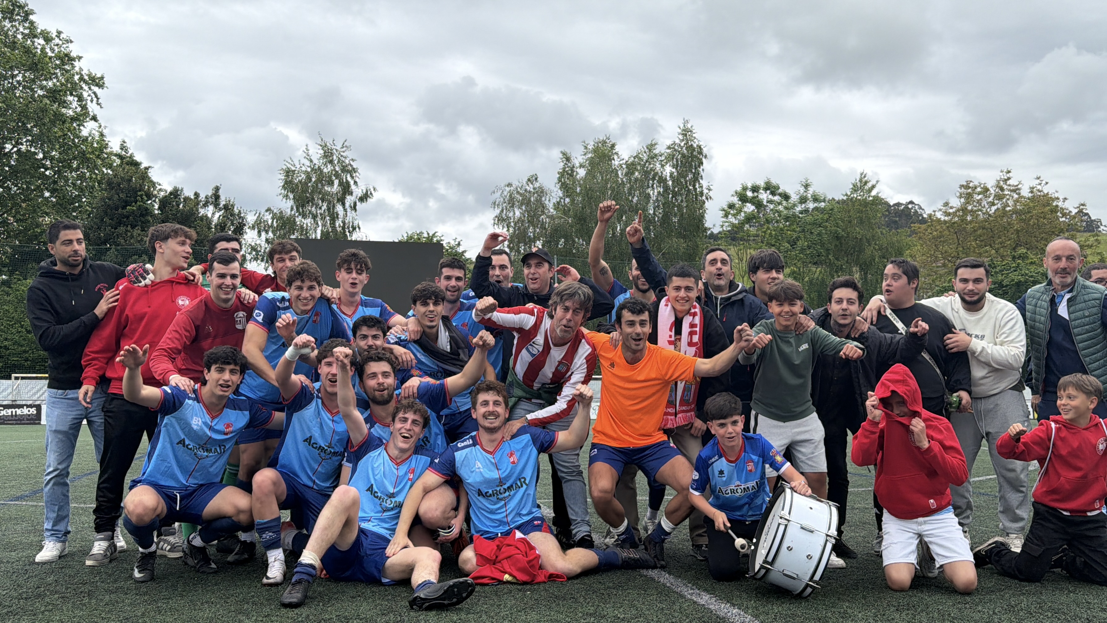 At. Camocha 2-3 Candas CF · Jornada 34