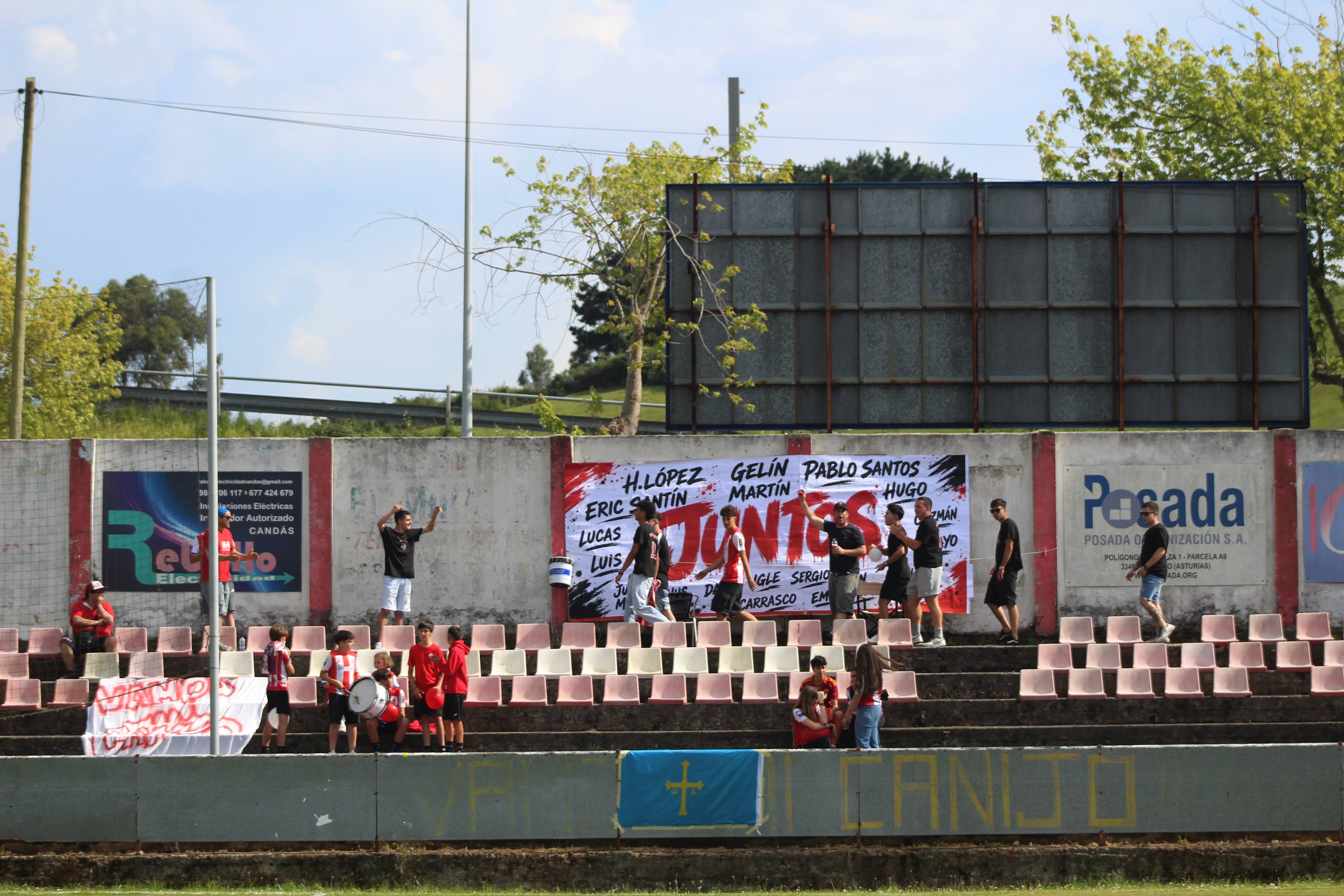 Candás CF 1-1 C. Asturias de Blimea · Playoff IDA
