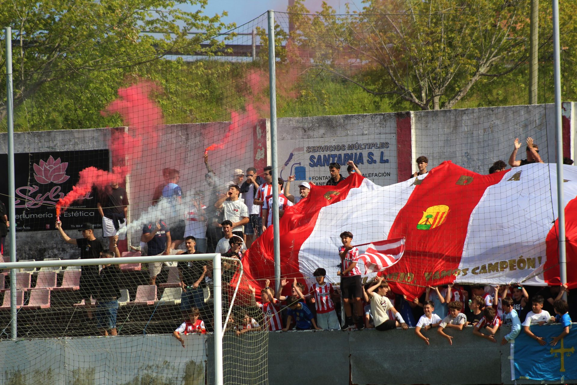 Playoff Semifinal Ida · Candás CF 2-0 CD Turón