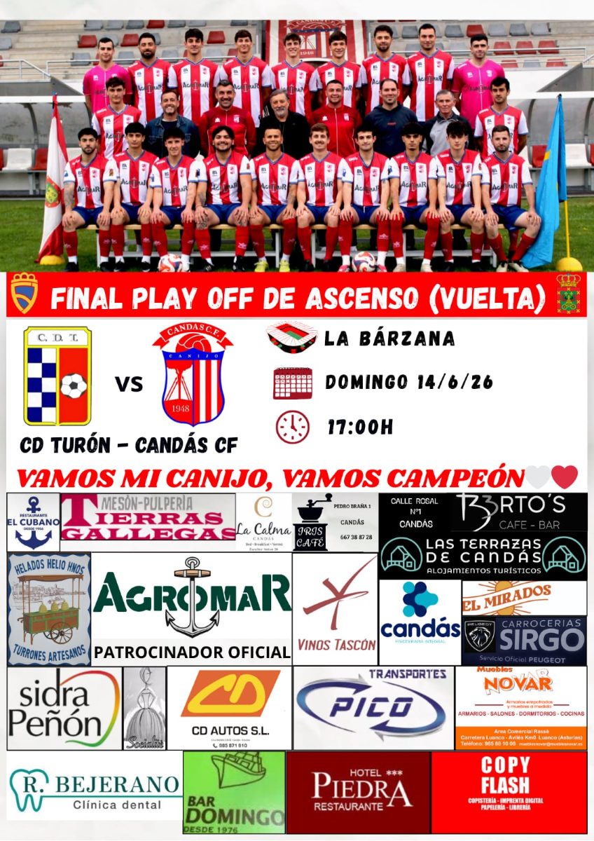 Playoff Semifinal Vuelta · CD Turón - Candás CF